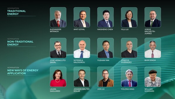 The 2026 Global Energy Prize shortlist released