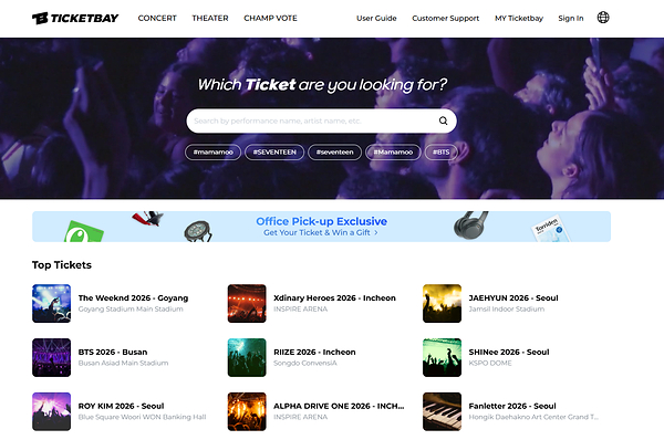 Ticketbay Expands Safer Access to K-pop Concert Tickets for Global Fans