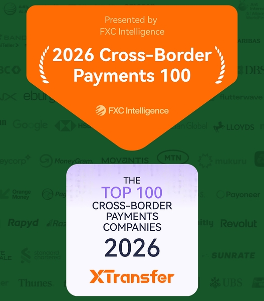 XTransfer named to FXC Intelligence's 2026 Cross-Border Payments 100 for the Second Consecutive Year