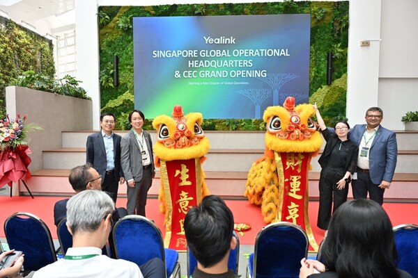 Yealink Upgrades Singapore Global Operational HQ and Opens New Customer Experience Center
