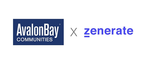 Zenerate Announces Partnership with AvalonBay Communities to Support Early-Stage Multifamily Feasibility Analysis