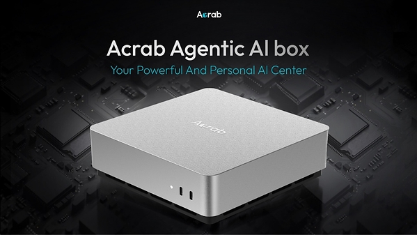 Acrab Unveils GΞLIX 1 SoC and Agent Box, Bringing State-of-the-Art AI to the Edge