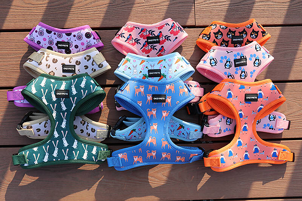 Dog Harness Manufacturer OKEYPETS Launches Neoprene and Air-Mesh Harness Collections for Global Pet Brands
