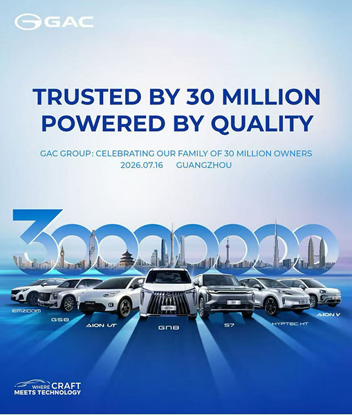 GAC Group's 30 Million Vehicle Milestone: The Numbers Behind "GAC Speed"