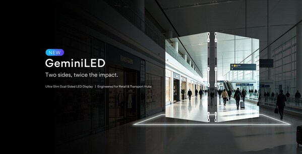 INFiLED Launches GeminiLED Series: a Dual-Sided LED Display for Public Spaces