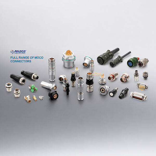 MOCO Connectors Unveils Push Pull Connectors and M Series Circular Connectors for Medical and Industrial Automation