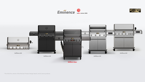 Monument Grills Wins Red Dot Award: Product Design 2026 for the E425 Pro Gas Grill