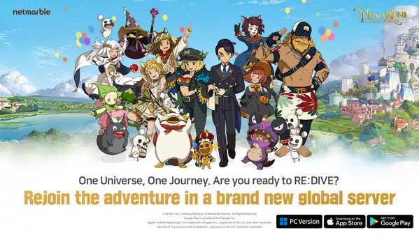 NI NO KUNI: CROSS WORLDS OPENS NEW GLOBAL UNIFIED SERVICE