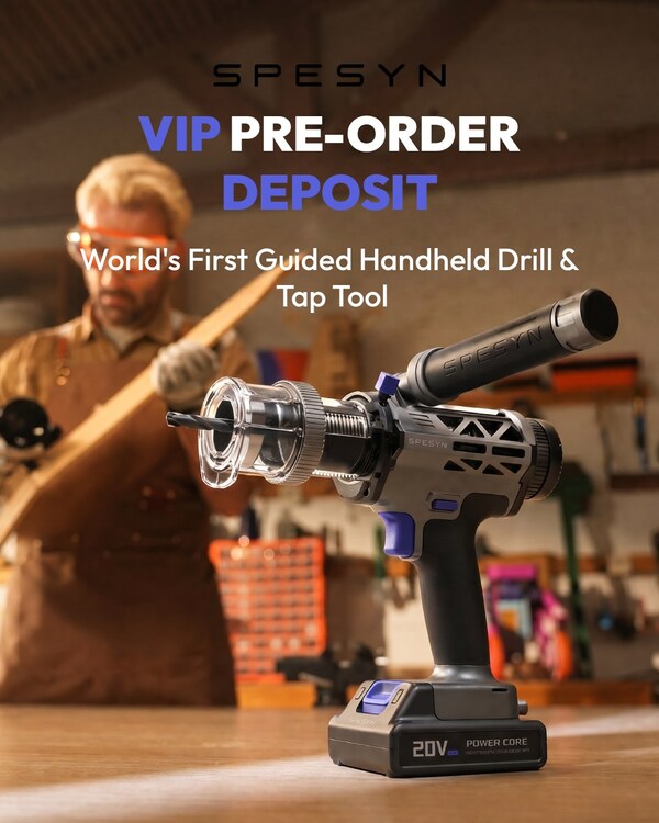 SPESYN Opens Official Store Pre-Orders for ST3 -- Bench Drill Precision, Now in Your Hand