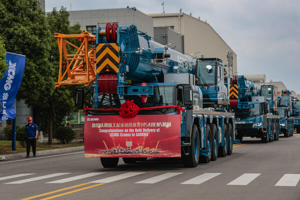 XCMG Delivers Complete Wheeled and Crawler Crane Fleet to Sarens