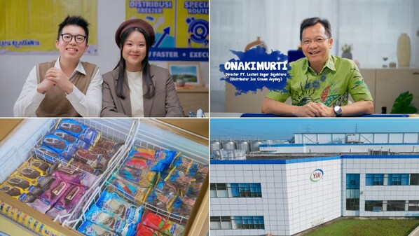 Yili's Global Online Tour Spotlights Joyday Ice Cream's Joyful Journey in Indonesia