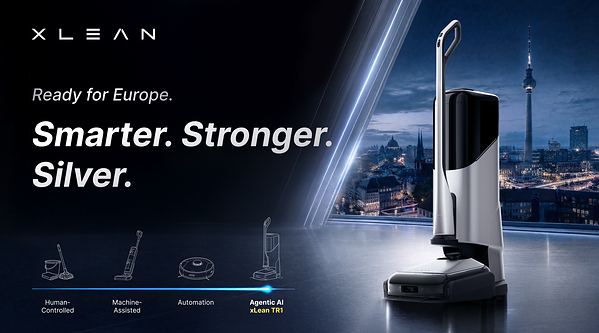 Following Its $2 Million Kickstarter Success, xLean Brings AI Agent-Powered Floor-Washing Robot to IFA 2026