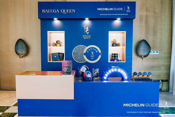 From Qiandao Lake to the World's Finest Tables: Kaluga Queen Named Restaurant Event Partner of the MICHELIN Guide Singapore 2026