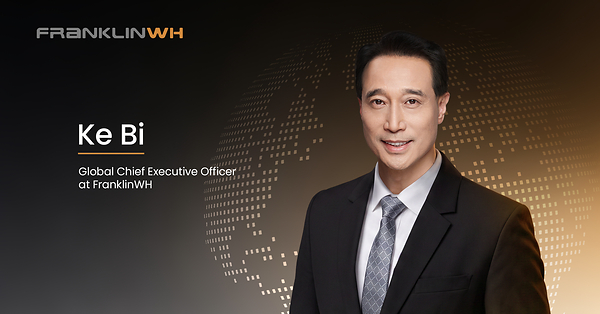 Ke Bi Appointed Global Chief Executive Officer of FranklinWH