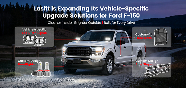 Lasfit Expands Its Vehicle-Specific Ford F-150 Upgrade Solutions Across Lighting, Protection and Outdoor Use