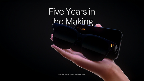 VITURE Marks Five Years with the 5th Anniversary Collection -- Led by VITURE Pro 2: The Classic, Evolved, Sharper Than Ever with UltraClarity 3.0