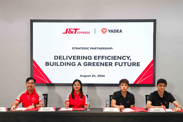 YADEA and J&T Express Philippines Sign Strategic Agreement to Advance Electric Last-Mile Delivery