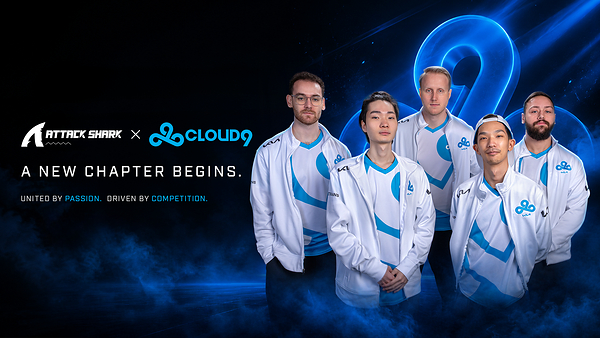 ATTACK SHARK Announces Strategic Partnership with Cloud9 Esports' League of Legends Team