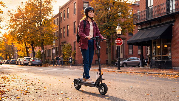 Ausom Fall Sale Brings Seasonal Savings on Selected Electric Scooters
