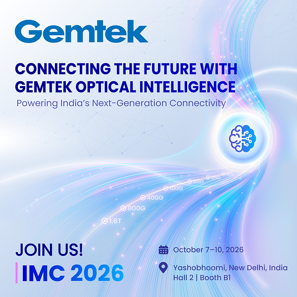 Gemtek and Dixon Advance Strategic Collaboration to Expand Optical Connectivity Business in India
