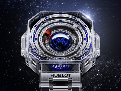 HUBLOT - CLASSIC FUSION BALLOON DOG BY JEFF KOONS: TIME, INFLATED INTO ART