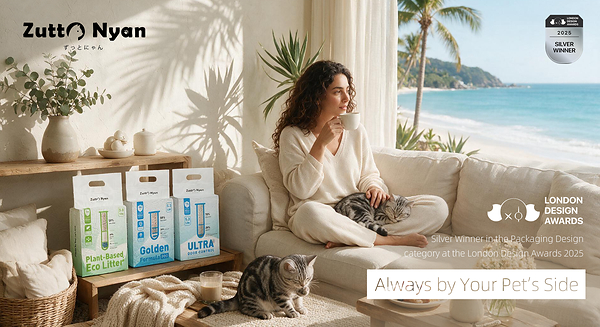 Japan's No. 1 Mixed Cat Litter Brand ZuttoNyan Enters the U.S. Market