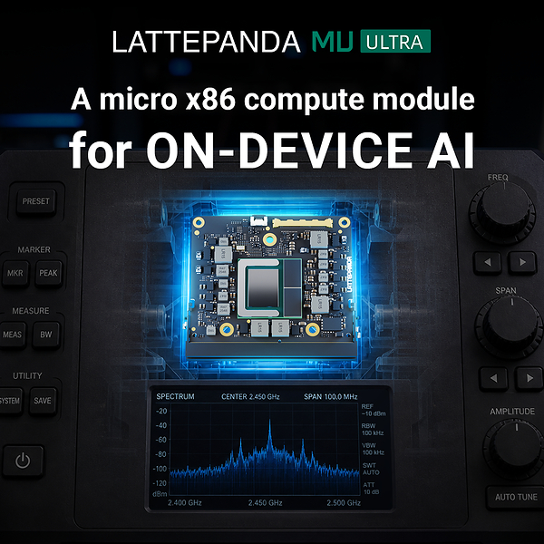 LattePanda Launches the LattePanda Mu Ultra: A Micro x86 Compute Module for On-Device AI