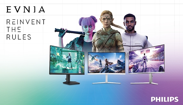 PHILIPS EVNIA Celebrates 2nd Anniversary of Launch in Japan, Unveiling Three QD-OLED Monitor Models Under the Brand Mission "Reinvent the rules"
