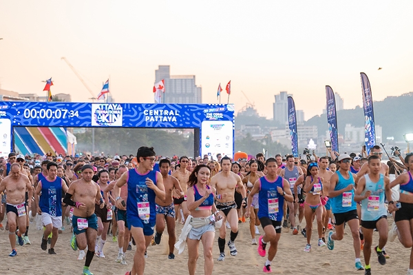 Run Pattaya Beach from Sunset to Moonlight: Thailand's Largest Bikini Beach Race Returns for Its 10th Anniversary