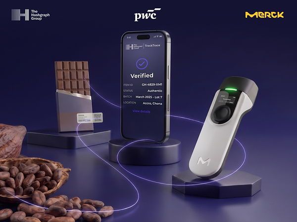 The Hashgraph Group and Merck with support from PwC Germany develop solution for cocoa traceability and digital product passports