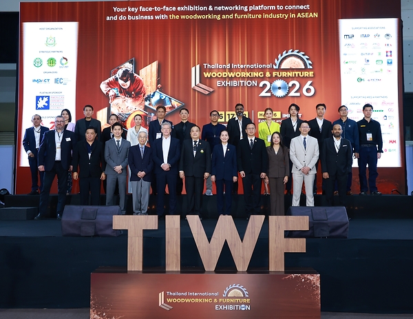 TIWF 2026 Opens 51% Larger, Strengthening Thailand's Position in ASEAN's Woodworking Industry