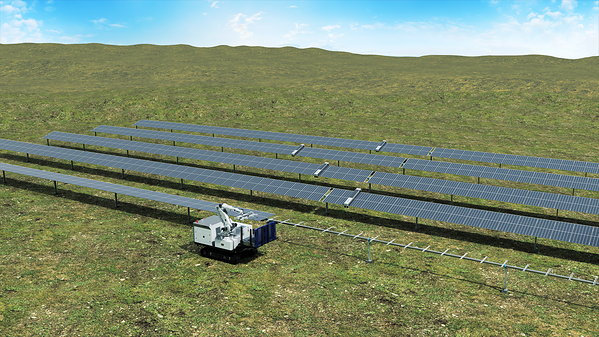 TrinaTracker Launches Two Robots to Expand its Smart PV Ecosystem