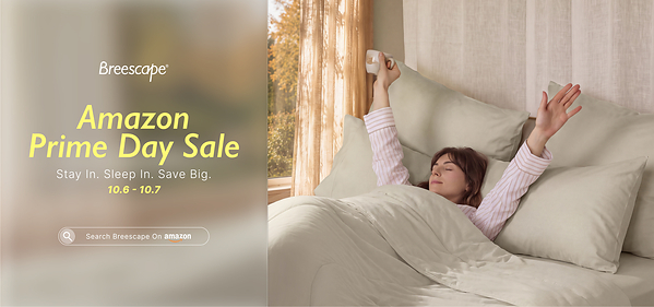 Unlock Restorative Sleep This Prime Day: Save Up to 55% on Breescape Cooling Bedding