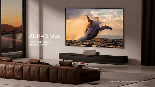 XGIMI AURA 3 Series Debuts at IFA as World's First 4K 120Hz UST Projector Lineup