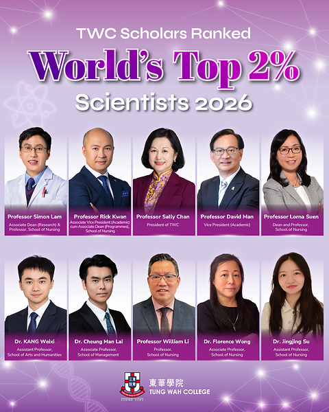 10 TWC Scholars Listed among World's Top 2% Scientists 2026