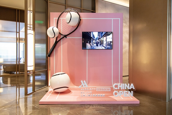 Beijing Marriott Marquis Hotel Hosts China Open Delegation During Its Opening Weeks
