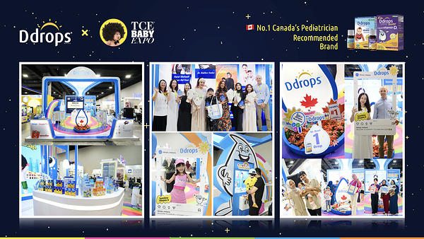 Ddrops® Makes Its Debut at TCE Baby Expo, Deepening Connections with Malaysian Families