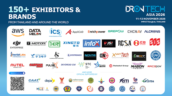 DronTech Asia 2026 Showcases the Technologies Shaping Asia's Fast-Growing Drone Industry