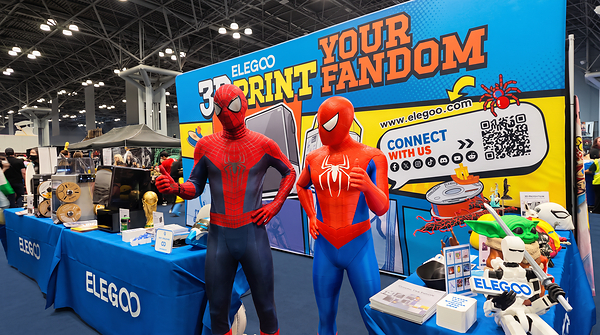 ELEGOO Brings 3D Printing to New York Comic Con 2026, Turning Fandom into Physical Creations