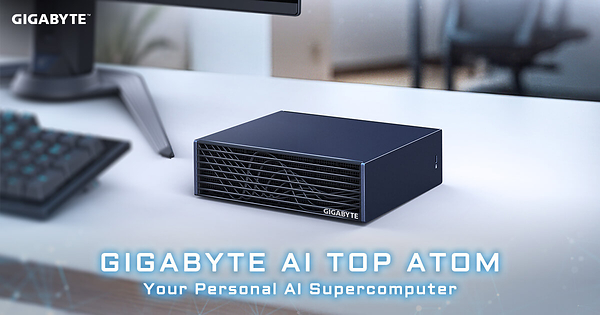 GIGABYTE AI TOP ATOM 64GB Unified Memory Version Expands Possibilities for Desktop AI Development