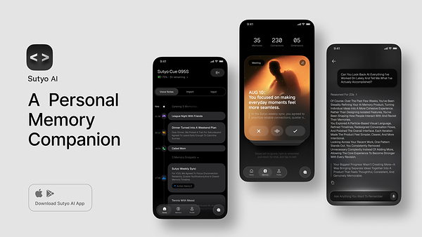 Introduce Sutyo AI, A Personal Memory Companion