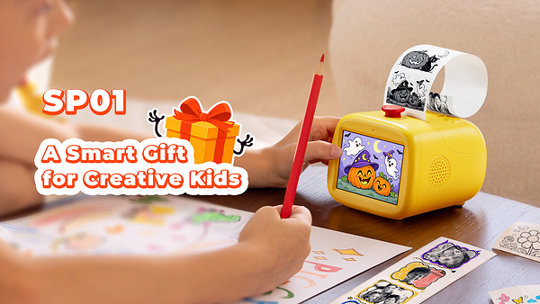 MUNBYN Launches SP01 AI Voice Sticker Printer: Turning a Child's Words into Stickers -- Instantly