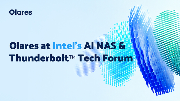 Olares Showcases Private AI at Intel's AI NAS & Thunderbolt™ Technology Forum in Japan