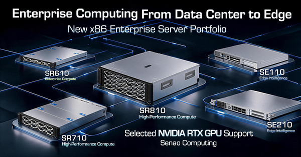 Senao Networks Launches x86 Enterprise Server Series for Enterprise AI