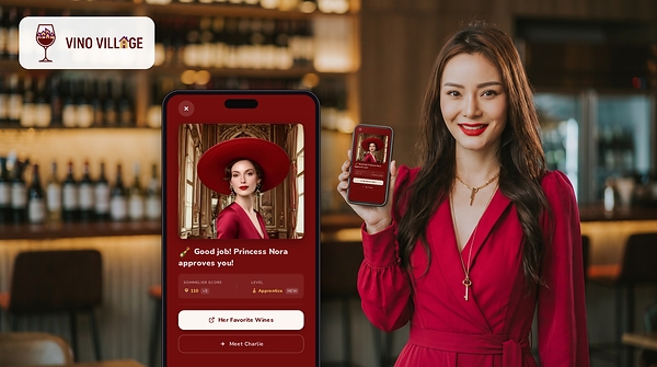 Vino Village Launches in Singapore: A Wine App That Turns Grapes into Characters for Gen Z and Millennials