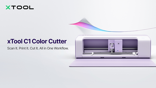 xTool Launches C1 Color Cutter, Combining Full-Color Printing, Scanning, and Precision Cutting in One Machine